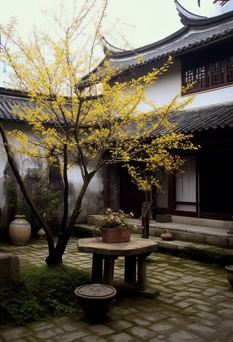 西塘古镇古典安静小院摄影实拍,高清,摄影图,摄影图片,图片大全,摄影图免费下载